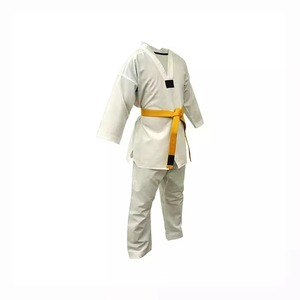 Wholesale Breathable Lightweight Judo Uniform Strong Stitching Durable 100% Cotton Training Martial Arts Gear Best Quality - Product Image 2