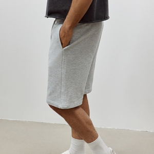 Shorts et T-shirt Athlétiques Vintage Oversize en Polyester Imprimé Personnalisé, Anti-Plis, Impression Numérique, Logo Avant, Rose Bébé, Cordon de Serrage - Product Image 1
