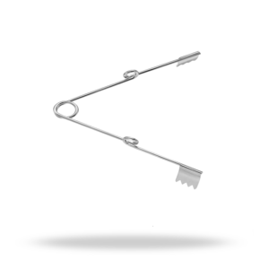Retractor de Resorte Grieshaber 3x3 con Puntas Cónicas, Retractor Quirúrgico, Instrumento de Microcirugía, Acero Inoxidable - Product Image 1