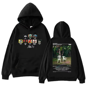 Unisex Grüner Kapuzenpullover Einfarbig mit Tasche Lässiges Langarm-Oberteil Herren Fleece Vintage Winter Sweatshirt - Product Image 2