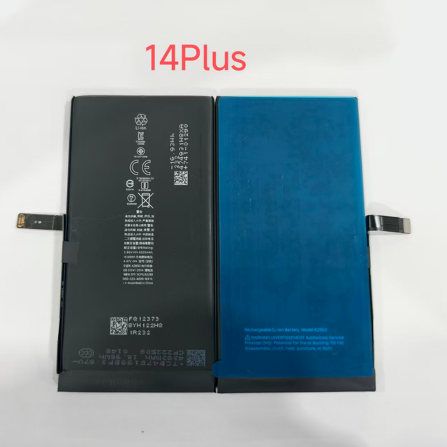 Mobile Phone Battery for 14 Plus/Pro/Pro Max-Replacement Factory Direct 100% True Capacity Diagnostic High Quality Stock