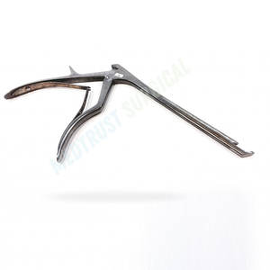 Poinçons Kerrison manuels en acier inoxydable de haute qualité, de qualité professionnelle, légers, pour la chirurgie neurochirurgicale et de la colonne vertébrale - Product Image 4