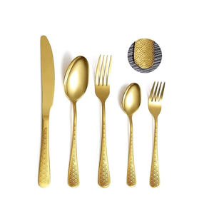 Cubertería Metálica de Lujo Hecha a Mano para Mesa, Estilo Indio, Venta al por Mayor, Acero Inoxidable Espejado - Product Image 1