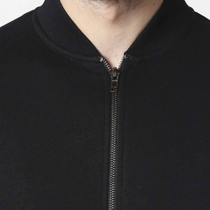 Custom Printing Men Baseball Varsity Jackets Solid Color Winter Warm Long Sleeves Men Varsity Jacket For Sale - Product Image 6