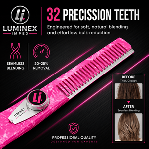 NYBL-55 5.5inch Straight <b>Left</b>-<b>handed</b> <b>Scissors</b> JAPAN 440C Sharp 58-59HRC Hardness Stainless Steel Handle Barber Shears Hair 28 - Product Image 2