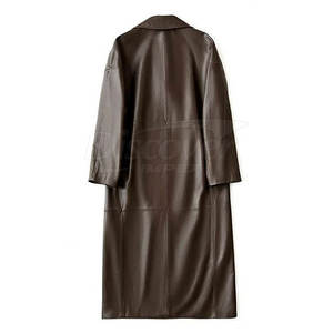 Nouvelle Arrivée 2026 – Manteau Long en Cuir pour Homme – Vente en Gros – Manteau Long en Cuir de Haute Qualité - Product Image 2