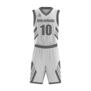Uniforme Deportivo de Baloncesto Transpirable, Jersey y Pantalones Cortos Ligeros, Fabricante de Exportación OEM Personalizado - Product Image 3