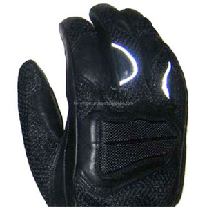 Top quality custom logo new style Genuine Leather motorbike gloves bike glove Australia - Product Image 5