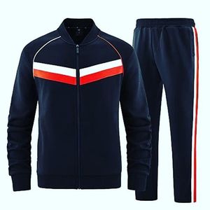 Conjuntos Deportivos para Hombre, Pantalones Deportivos con Bloques de Color, Cintura Elástica con Cordón, Estilo Deportivo, Transpirables, de Poliéster - Product Image 2