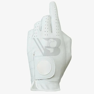 Wholesale Promotional High Quality Men's Compression Fit Golf <b>Gloves</b> Pu Non-Slip Stretch Zero Friction Stable Grip <b>Light</b> - Product Image 3