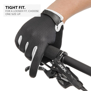 Gants de cyclisme en polyester pour hommes et femmes, pour VTT et tout-terrain, en gros, en promotion - Product Image 2