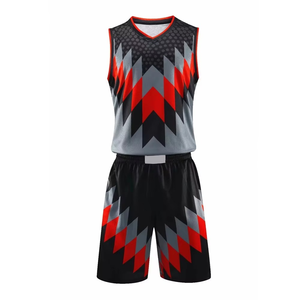 Impression entièrement personnalisée, dernière collection d'uniformes de basket-ball, prix raisonnables, uniformes de basket-ball de longueur standard - Product Image 1