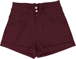 Shorts en jean taille haute confortables pour femme, prix usine, coloris tendance, respirants, coupe ajustée, imperméables, haute qualité - Product Image 4