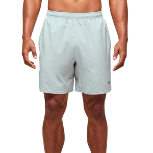Shorts de sport athlétiques ajustés pour hommes, 7 pouces, légers, pour l'entraînement, la course et le fitness, bleu fumé - Product Image 1
