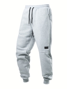 Men Fleece Joggers Cotton Blend Heavyweight Sweatpants Casual <b>Winter</b> <b>Trousers</b> Custom Streetwear Wholesale Apparel - Product Image 3
