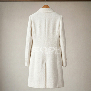 Cosh International Greek Apparel Customized <b>Women</b> Sorority White Blazer <b>Coat</b> Delta Sigma Sisterhood Elegant <b>Coat</b> - Product Image 4
