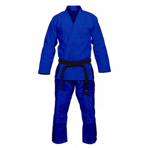 Uniforme de Karate Blanco con Cinturón Negro, Unisex para Adultos, 100% Algodón Transpirable, Ropa de Artes Marciales, Corte Regular - Product Image 4