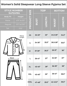 Ensemble de pyjama pour femmes en coton 100% uni à manches longues, vêtements de nuit en tricot doux, fermeture à cordon, style décontracté pour l'automne - Product Image 6