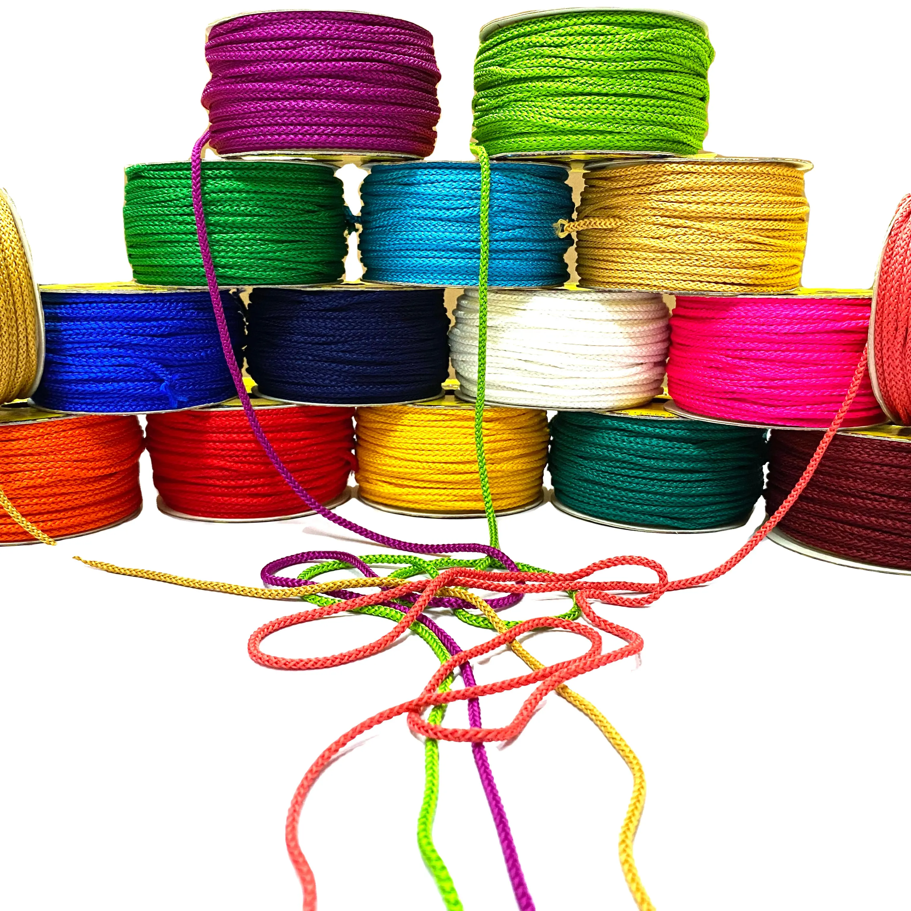 Polyester Cords 5 mm 20 + colors