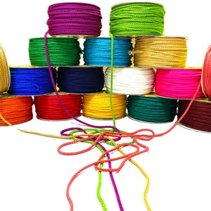 Cordons en Polyester 5 mm 20 couleurs