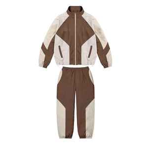 Heavy Duty <b>Men</b> Windproof Jogging <b>Track</b> Suit Custom Training Windbreaker <b>Jacket</b> Nylon Tracksuit Sport Wear Windbreakers Set - Product Image 5