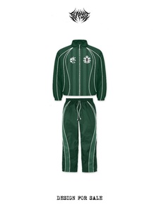 Conjunto Deportivo TIPZORD con Cremallera Completa, Estilo Deportivo, Unisex, para Adultos, Ropa de Otoño, Material de Poliéster de Secado Rápido - Product Image 4