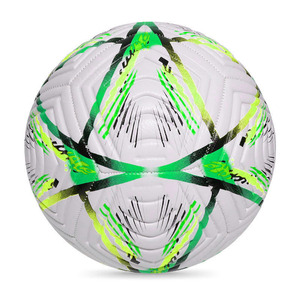 Balón de Fútbol Oxva Industries de PVC Cosido a Máquina, Tamaño Personalizado, Ligero, Ecológico, con Cámara de Butilo de Alta Retención de Aire para Entrenamiento - Product Image 5