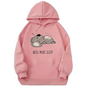 Venta caliente de manga larga Mujer Sudaderas con capucha y sudaderas con capucha en la mejor calidad de material Mujer Sudaderas con capucha y sudaderas - Product Image 1