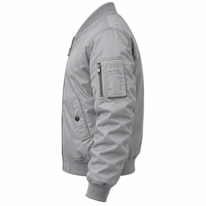 Chaqueta Bomber Personalizada para Hombre, Ropa de Calle Premium, Chaqueta Ligera Cortavientos con Cierre, Fabricante OEM al por Mayor - Product Image 1