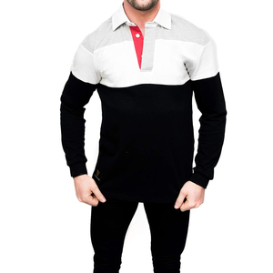 Maillot de rugby pour hommes, design optimal, robuste, Pakistan, classique, manches longues, tenue d'équipe, haute performance, respirant, fabriqué en usine - Product Image 3