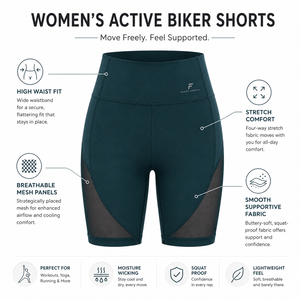 Shorts de yoga taille haute pour femmes, avec empiècements en maille respirante, logo personnalisé, extensibles, vêtements de sport personnalisés, marque privée, vente en gros, shorts de course - Product Image 5