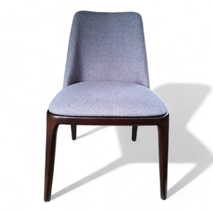 Outdoor Furniture Dining Chairs Velvet and Leather Upholstery Ergonomic Backrest for Home Furniture Decoration - Product Image 1