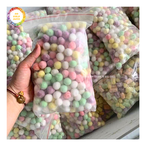 Billes de tapioca de qualité supérieure aux saveurs variées pour garnitures de bubble tea, perles de boba géantes, ingrédients pour petits thés au lait, vente en gros de produits de qualité supérieure - Product Image 1