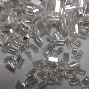 Nouveaux diamants naturels en vrac de taille brillant et baguette ronds entièrement cloutés pour tous les types de pendentifs Hip Hop - Product Image 2