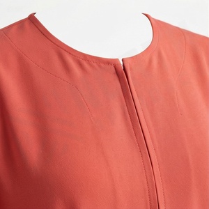 2025 OEM Kimono Outwear Abaya High Stretch Soft Thicker Polyester Fabric Muslim Women V Neck Long Sleeve Party Ramadan Wedding - Product Image 4