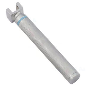 Manípulo de Laringoscopio con Iluminación Óptica LED Pequeña, Hojas Miller Macintosh, Luz de Alta Intensidad, Instrumentos Médicos para Anestesia - Product Image 5