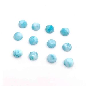 Wholesale Price Natural Larimar Gemstone 20mm Oval Cut Cabochon for Jewelry Making DIY Handiwork with Third Party Appraisal, - Product Image 2