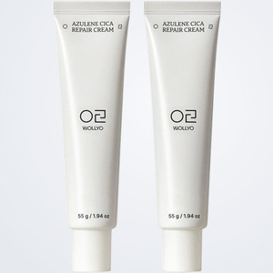 Crème visage WOLLYO K-Beauty Azulene Cica Mark, soin coréen original, fabriquée en Corée, 55g, lotion pour le visage à la centella asiatica - Product Image 3