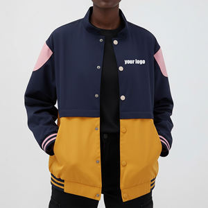 Chaqueta Varsity de Béisbol Personalizada OEM/ODM con Logotipo Bordado en Chenille, Chaqueta Varsity de Alta Calidad con Bloques de Color y Tejido Grueso - Product Image 4