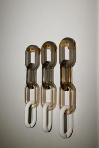 Chaîne à maillons en résine au fini lisse et poli, confortable, pour soutenir les tendances de bijoux audacieux et volumineux, peinte à la main, personnalisable, pour fêtes et créations artisanales - Product Image 6