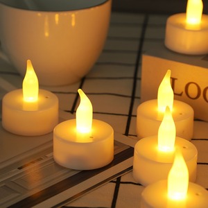 TOOWIN Induction Electronic <b>Candles</b> For Hotels, Restaurants, Clubs, And Festivals; Decorative <b>Candles</b> For Parties; <b>Small</b> Tea Can - Product Image 2