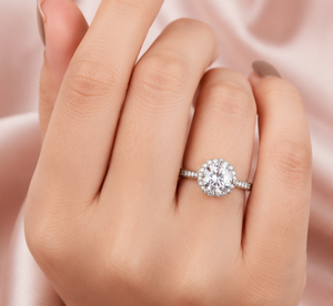 Rose Gold Plated 925 Sterling <b>Silver</b> CZ <b>Solitaire</b> <b>Ring</b> Adjustable Women's Engagement <b>Ring</b> Minimalist Fine Jewelry Fashion - Product Image 3