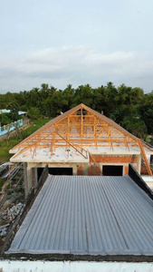 ระบบโครงเหล็กเอราเทค EV42.50 เกรด G550 มาตรฐาน JIS น้ำหนักเบา ความคลาดเคลื่อน 5% สำหรับหลังคาบ้านพักอาศัย พร้อมไฟส่องสว่าง - Product Image 5