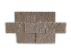 Revêtements muraux en pierre naturelle Desert Strata, finition naturelle, pour l'intérieur et l'extérieur, panneaux décoratifs en pierre naturelle - Product Image 3