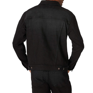 Vestes en jean personnalisées pour hommes, logo personnalisé, haute qualité, 100% coton, meilleur matériau pour l'hiver, vente en gros directe du fabricant à prix avantageux - Product Image 3