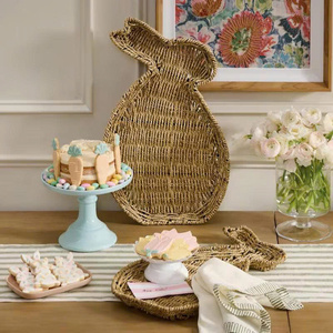 Bohemian Natural Seagrass Fish <b>Shaped</b> Wall Basket Tray Coastal Nautical Woven Decorative Serving Tray Dining <b>Table</b> Decoration - Product Image 3