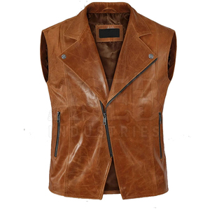Veste en cuir pour homme sur mesure, de haute qualité, dernier design, nouvelle collection hiver, vêtements pour homme. - Product Image 2