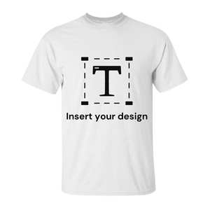 T-shirt en coton vente en gros T-shirt blanc T-shirt uni - Product Image 5