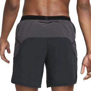 Men's Solid Casual Black Quick Dry Sport <b>Shorts</b> with Drawstring Waist Side Pockets Mid Rise <b>Woven</b> Polyester OEM ODM - Product Image 3