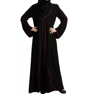Abayas arabes respirantes de la meilleure qualité pour femmes, abayas ouvertes avec des designs modernes, tissu doux et confortable, abayas pour femmes sur mesure - Product Image 1